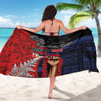 Aotearoa and Samoa Toitu Te Tiriti Sarong Honour the Treaty - Te Tiriti Is Us