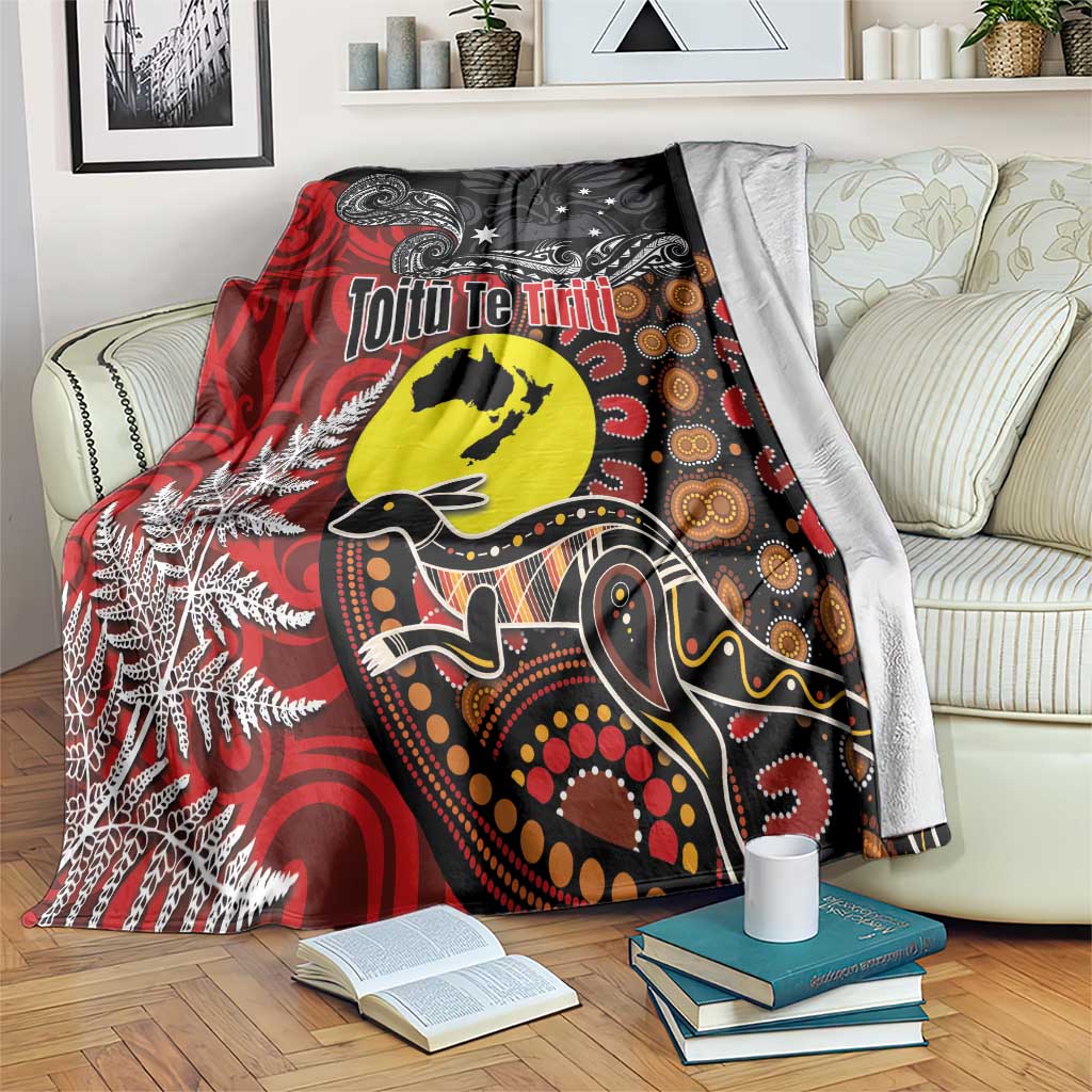 Aotearoa and Australia Toitu Te Tiriti Blanket Honour the Treaty - Te Tiriti Is Us