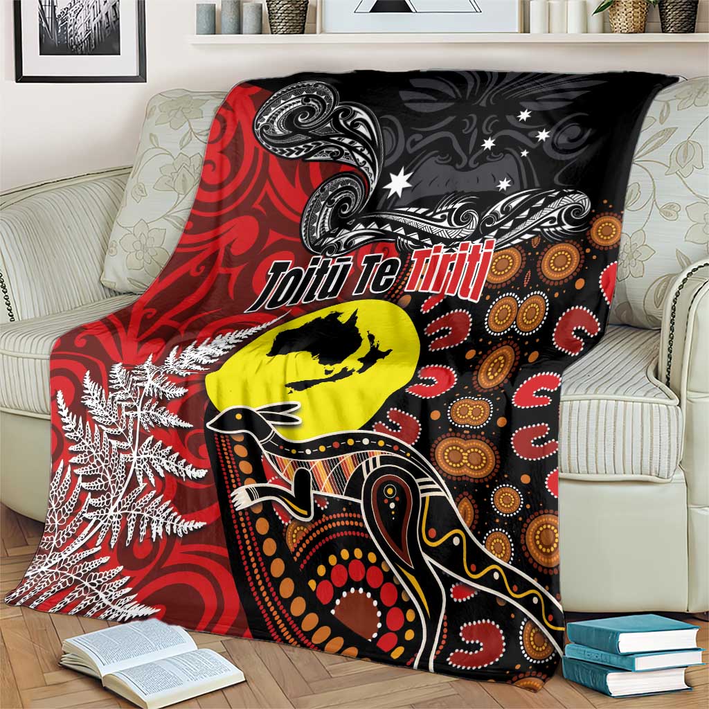 Aotearoa and Australia Toitu Te Tiriti Blanket Honour the Treaty - Te Tiriti Is Us