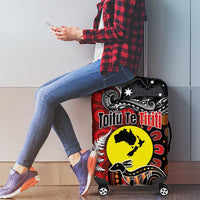 Aotearoa and Australia Toitu Te Tiriti Luggage Cover Honour the Treaty - Te Tiriti Is Us