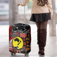 Aotearoa and Australia Toitu Te Tiriti Luggage Cover Honour the Treaty - Te Tiriti Is Us