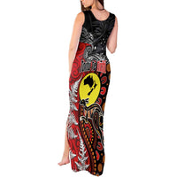 Aotearoa and Australia Toitu Te Tiriti Tank Maxi Dress Honour the Treaty - Te Tiriti Is Us