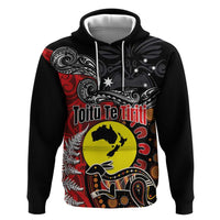 Aotearoa and Australia Toitu Te Tiriti Zip Hoodie Honour the Treaty - Te Tiriti Is Us