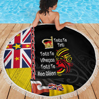 Aotearoa and Niue Toitu Te Tiriti Beach Blanket Honour the Treaty - Fight Together Stand Together