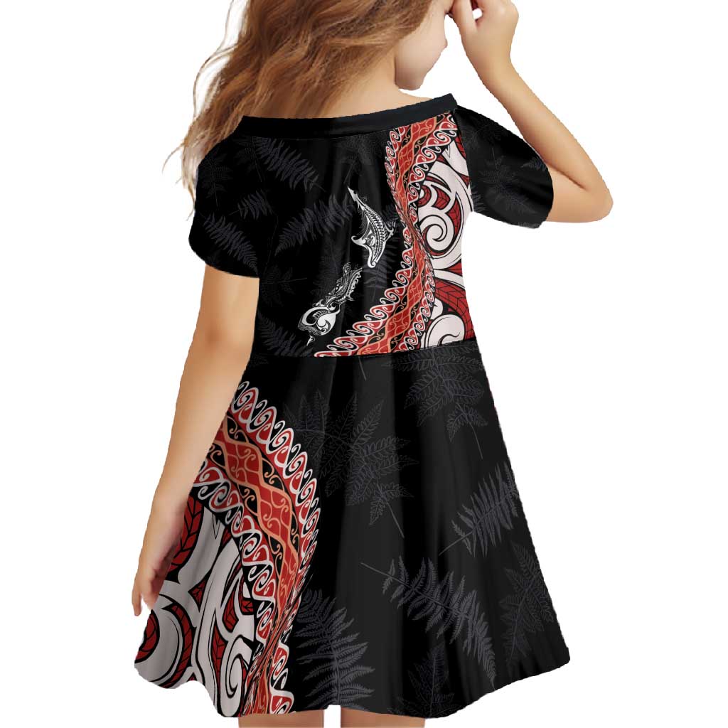 Aotearoa Maori Stylized Koru - Silver Ferns Family Matching Off Shoulder Maxi Dress and Hawaiian Shirt