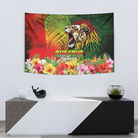 Hawaiian Reggae Tapestry Jawaiian One Love-Tribal Tatoos and Rastafari Lion LT03 - Polynesian Pride