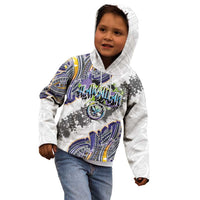 Traditional Art Hawaiian Kakau Tattoos Kid Hoodie Graffiti Style LT03 - Polynesian Pride