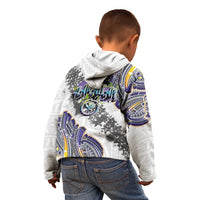 Traditional Art Hawaiian Kakau Tattoos Kid Hoodie Graffiti Style LT03 - Polynesian Pride
