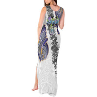 Traditional Art Hawaiian Kakau Tattoos Tank Maxi Dress Graffiti Style LT03 - Polynesian Pride