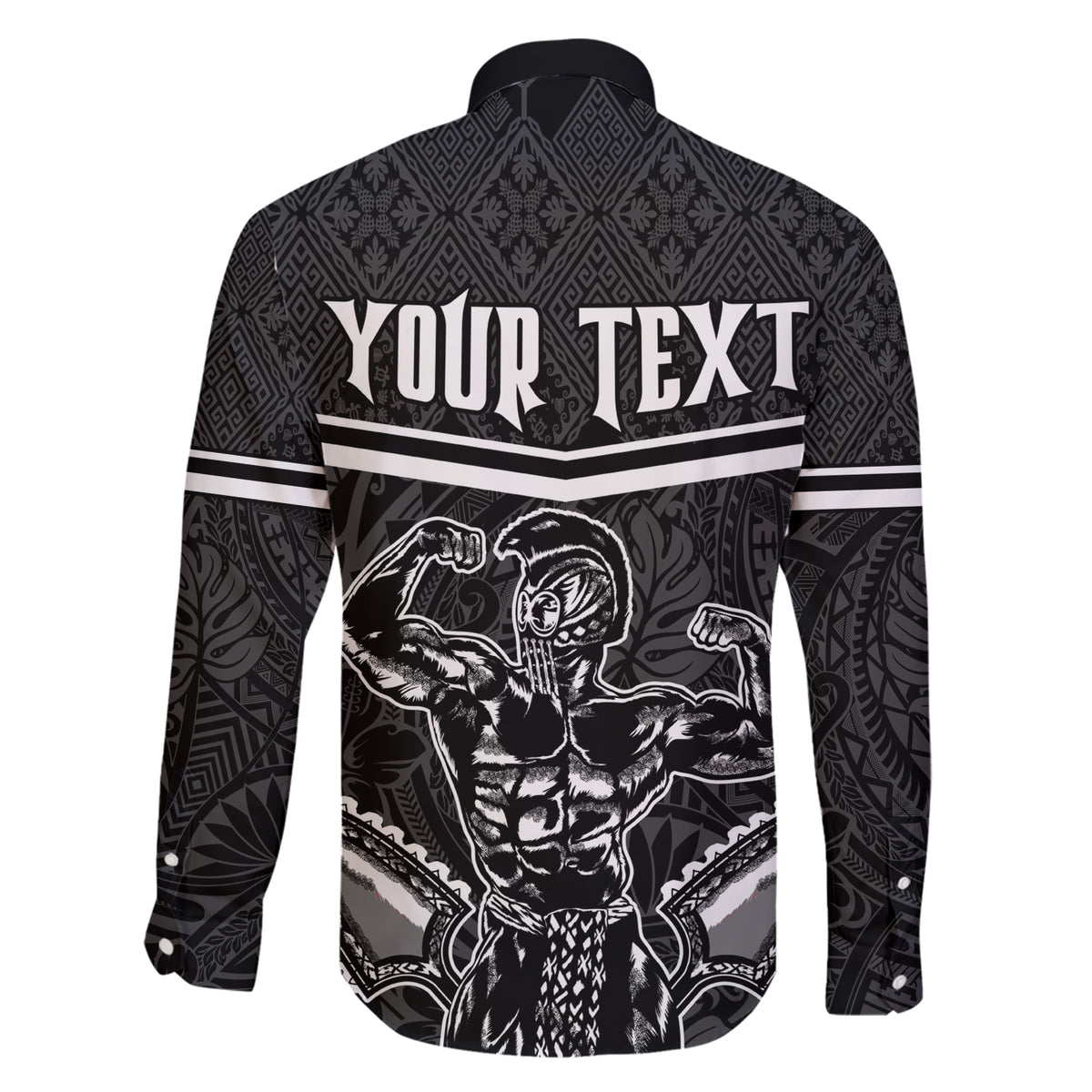 Custom Hawaii Warrior Family Matching Short Sleeve Bodycon Dress and Hawaiian Shirt Kakau Quilt Pattern LT03 - Polynesian Pride