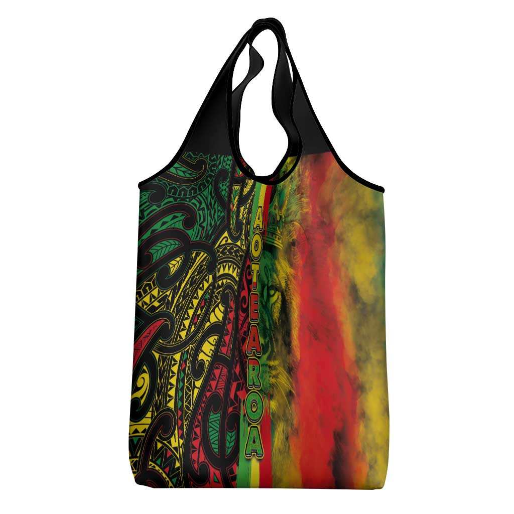 Aotearoa Reggae Grocery Bag Maori Reggae-One Love