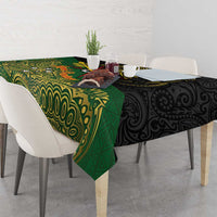 Chimpu Province Papua New Guinea Tablecloth Bird-of-paradise Art Tattoo and Melanesian Motifs - Polynesian Pride