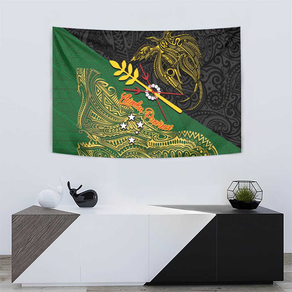 Chimpu Province Papua New Guinea Tapestry Bird-of-paradise Art Tattoo and Melanesian Motifs LT03 - Polynesian Pride