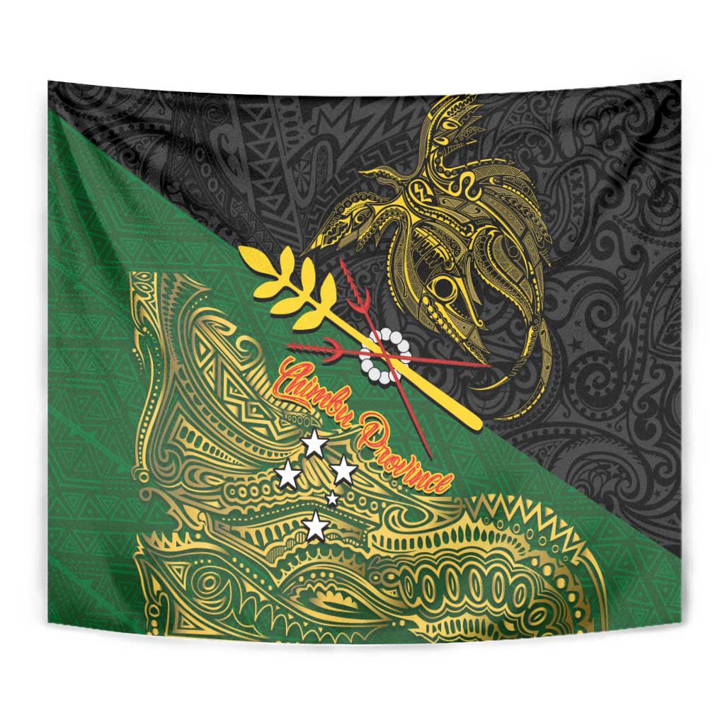 Chimpu Province Papua New Guinea Tapestry Bird-of-paradise Art Tattoo and Melanesian Motifs LT03 - Polynesian Pride