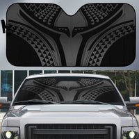 Hawaiian Kakau Art Tattoos Aquaman Style Auto Sun Shade Special Edition LT03 Black - Polynesian Pride