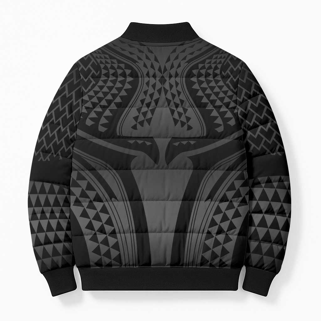Hawaiian Kakau Art Tattoos Aquaman Style Bomber Puffer Jacket Special Edition LT03 - Polynesian Pride