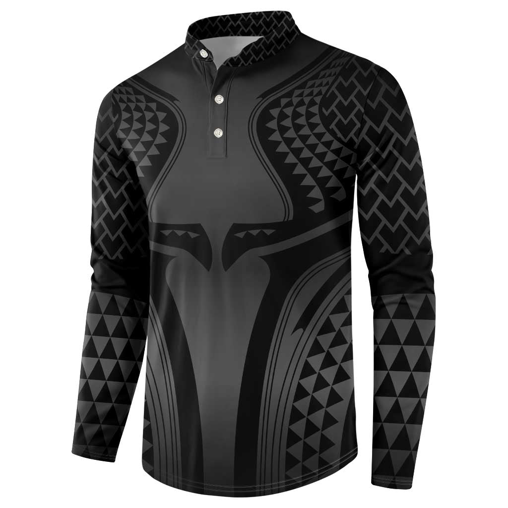 Hawaiian Kakau Art Tattoos Aquaman Style Button Sweatshirt Special Edition LT03 - Polynesian Pride