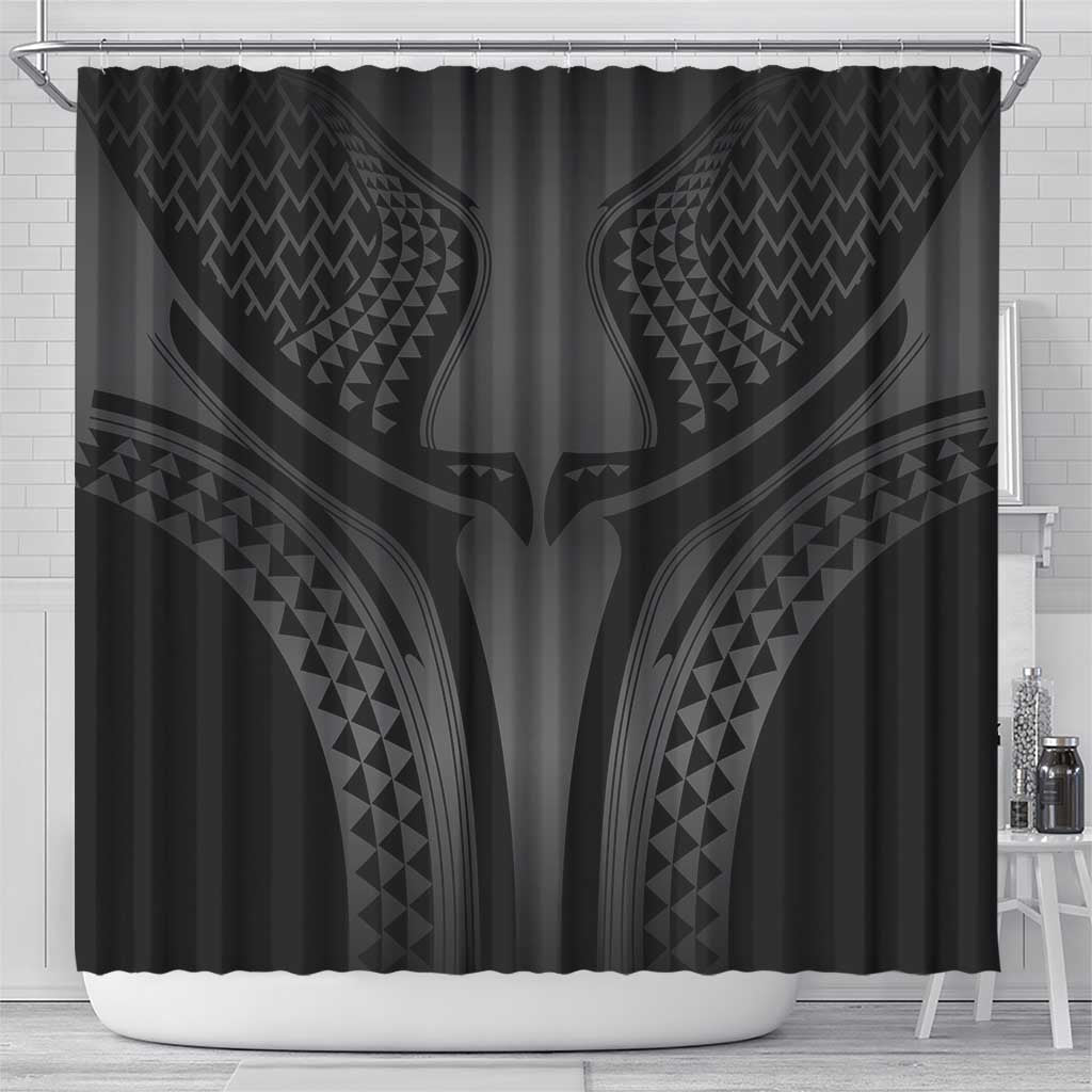 Hawaiian Kakau Art Tattoos Aquaman Style Shower Curtain Special Edition - Polynesian Pride