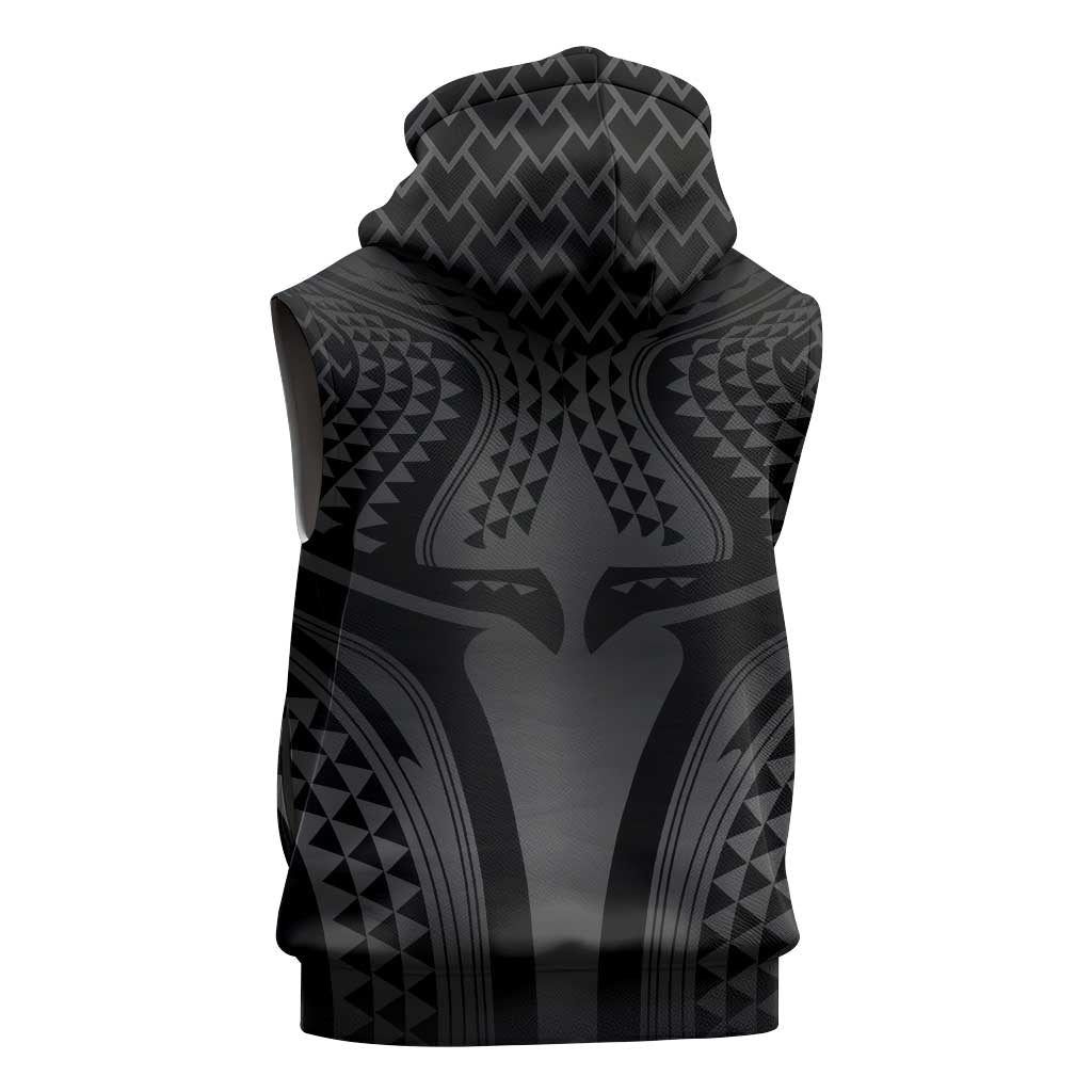 Hawaiian Kakau Art Tattoos Aquaman Style Sleeveless Hoodie Special Edition LT03 - Polynesian Pride