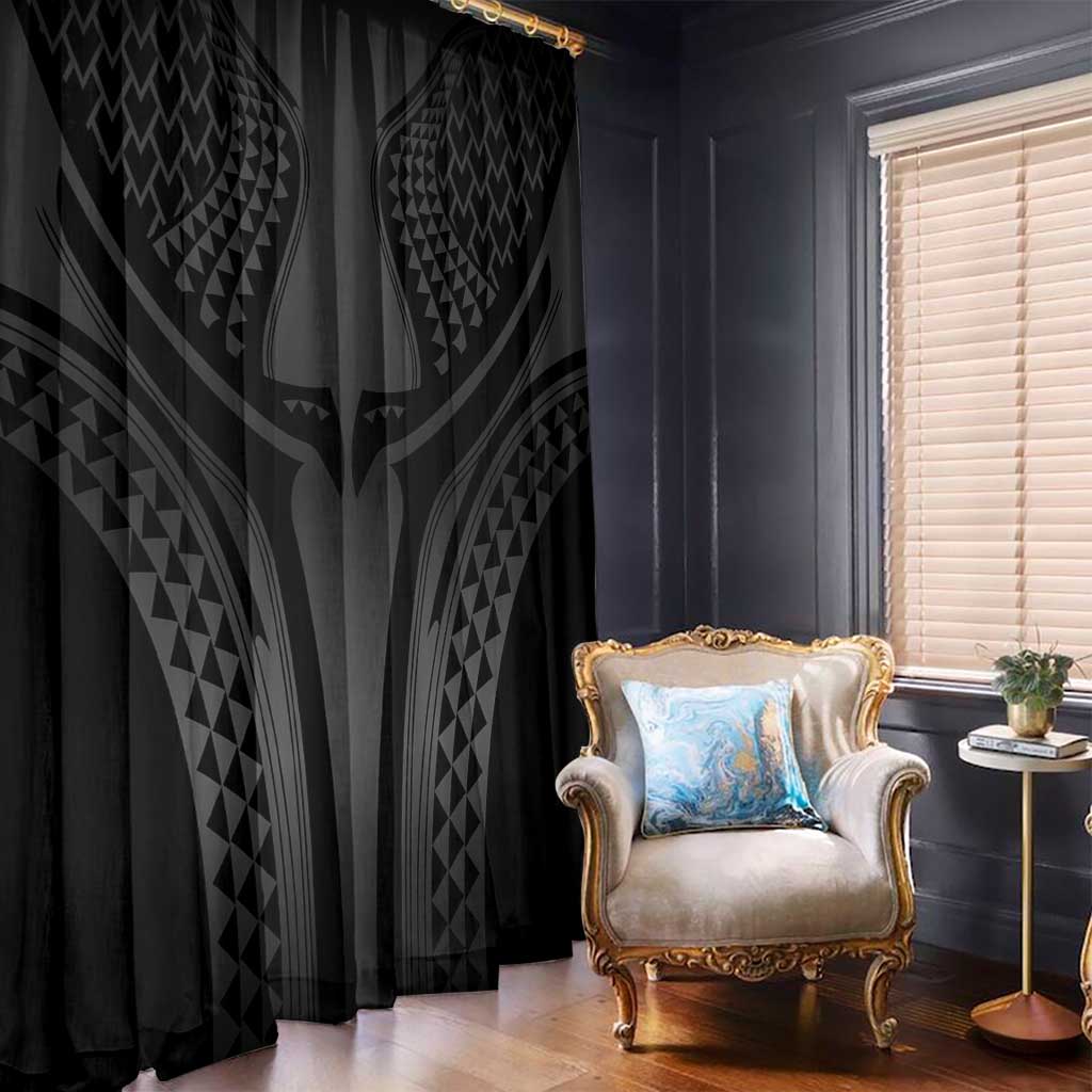 Hawaiian Kakau Art Tattoos Aquaman Style Window Curtain Special Edition - Polynesian Pride