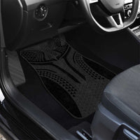 Hawaiian Kakau Art Tattoos Aquaman Style Car Mats Black Version - Polynesian Pride