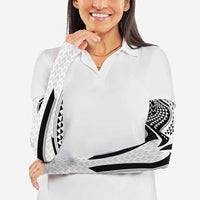 Hawaiian Kakau Art Tattoos Aquaman Style Arm Sleeves White Version - Polynesian Pride