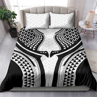 Hawaiian Kakau Art Tattoos Aquaman Style Bedding Set White Version - Polynesian Pride