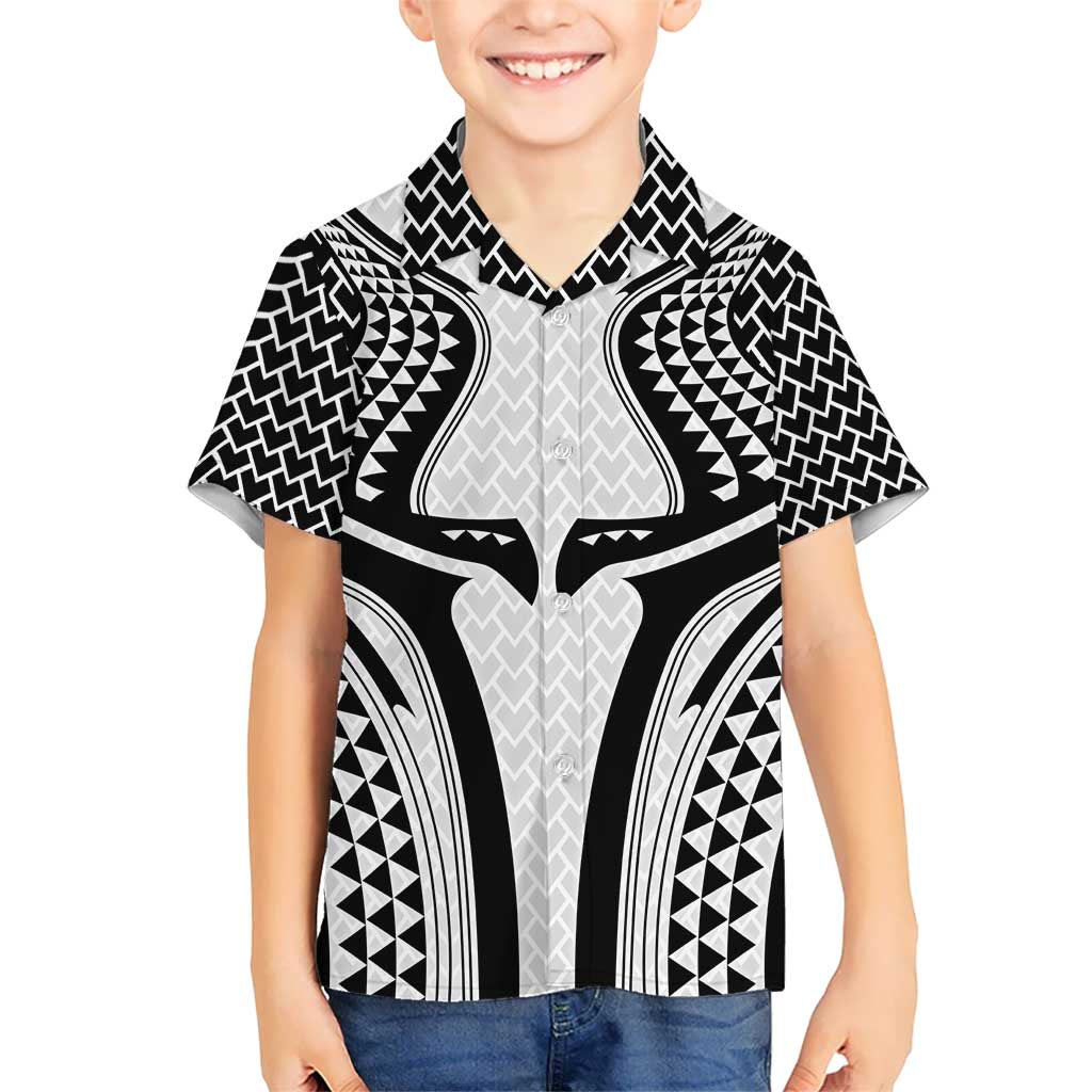 Hawaiian Kakau Art Tattoos Aquaman Style Hawaiian Shirt White Version - Polynesian Pride