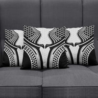 Hawaiian Kakau Art Tattoos Aquaman Style Pillow Cover White Version - Polynesian Pride