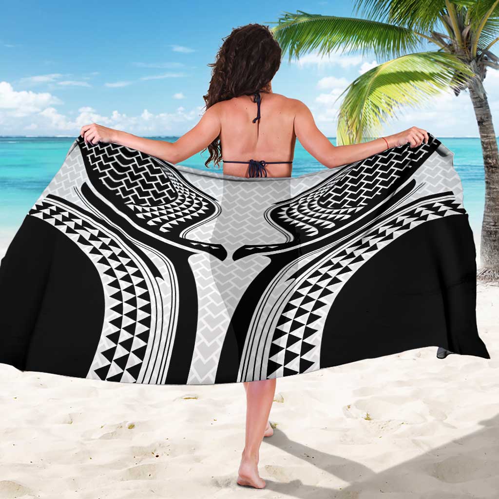 Hawaiian Kakau Art Tattoos Aquaman Style Sarong White Version - Polynesian Pride