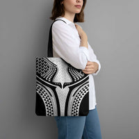 Hawaiian Kakau Art Tattoos Aquaman Style Tote Bag White Version - Polynesian Pride
