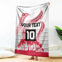 Cook Islands Marathon 2025-Pursuit in Paradise Blanket Red Color