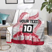 Cook Islands Marathon 2025-Pursuit in Paradise Blanket Red Color