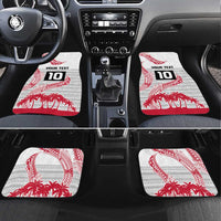 Cook Islands Marathon 2025-Pursuit in Paradise Car Mats Red Color