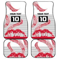 Cook Islands Marathon 2025-Pursuit in Paradise Car Mats Red Color