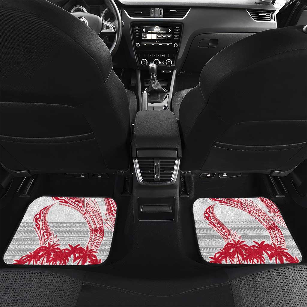 Cook Islands Marathon 2025-Pursuit in Paradise Car Mats Red Color