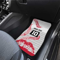 Cook Islands Marathon 2025-Pursuit in Paradise Car Mats Red Color