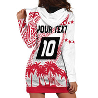 Cook Islands Marathon 2025-Pursuit in Paradise Hoodie Dress Red Color
