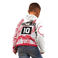 Cook Islands Marathon 2025-Pursuit in Paradise Kid Hoodie Red Color