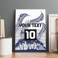 Cook Islands Marathon 2025-Pursuit in Paradise Canvas Wall Art Blue Color LT03 - Polynesian Pride