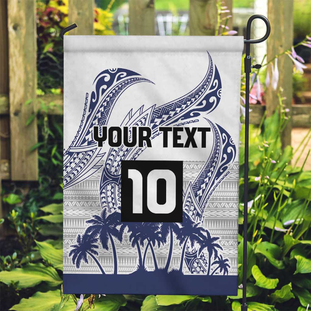 Cook Islands Marathon 2025-Pursuit in Paradise Garden Flag Blue Color