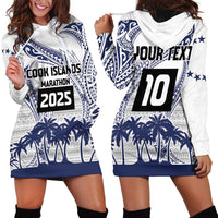 Cook Islands Marathon 2025-Pursuit in Paradise Hoodie Dress Blue Color