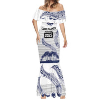 Cook Islands Marathon 2025-Pursuit in Paradise Mermaid Dress Blue Color