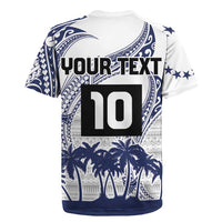 Cook Islands Marathon 2025-Pursuit in Paradise Rugby Jersey Blue Color