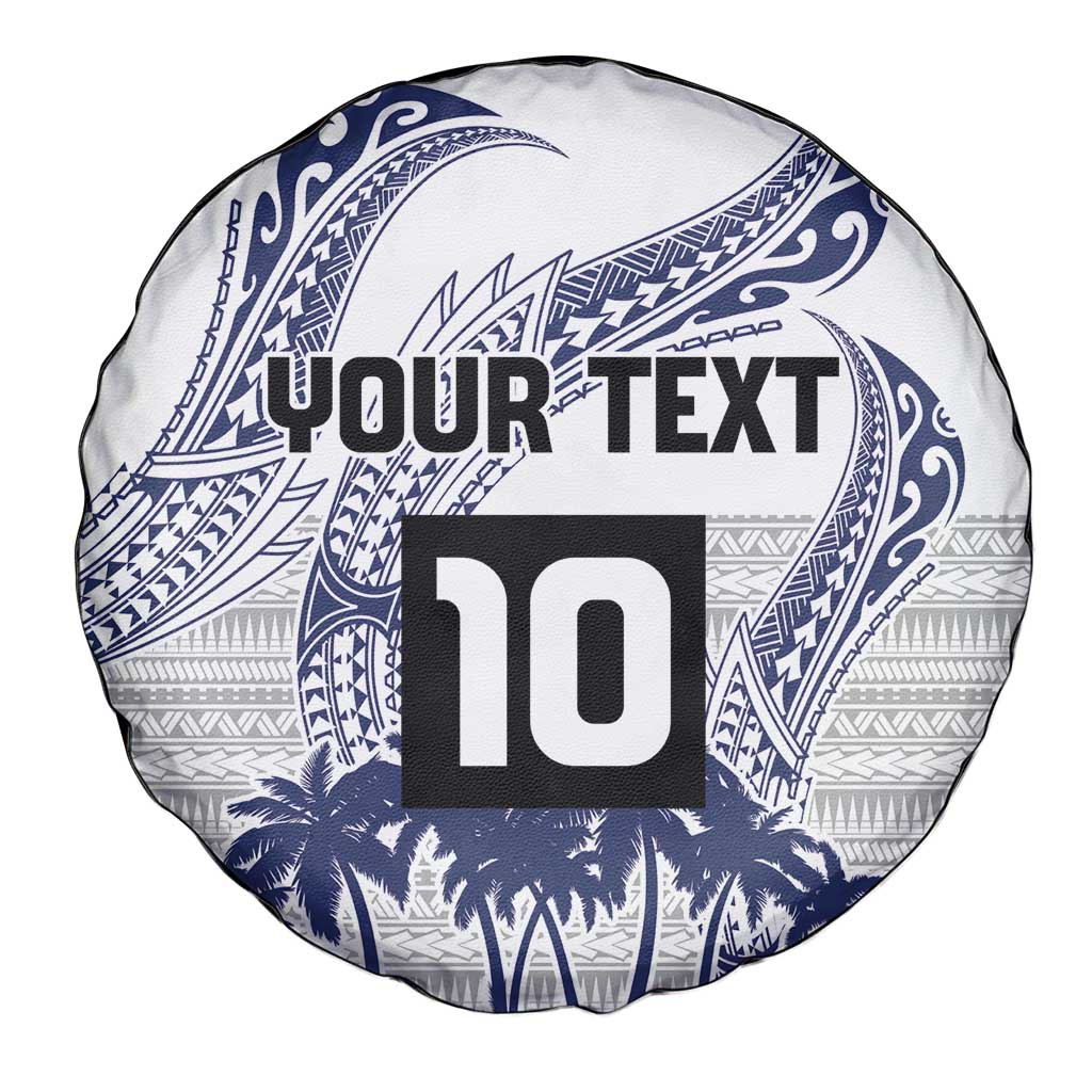 Cook Islands Marathon 2025-Pursuit in Paradise Spare Tire Cover Blue Color