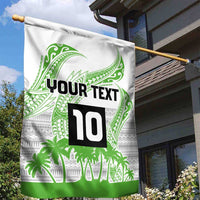 Cook Islands Marathon 2025-Pursuit in Paradise Garden Flag Green Color