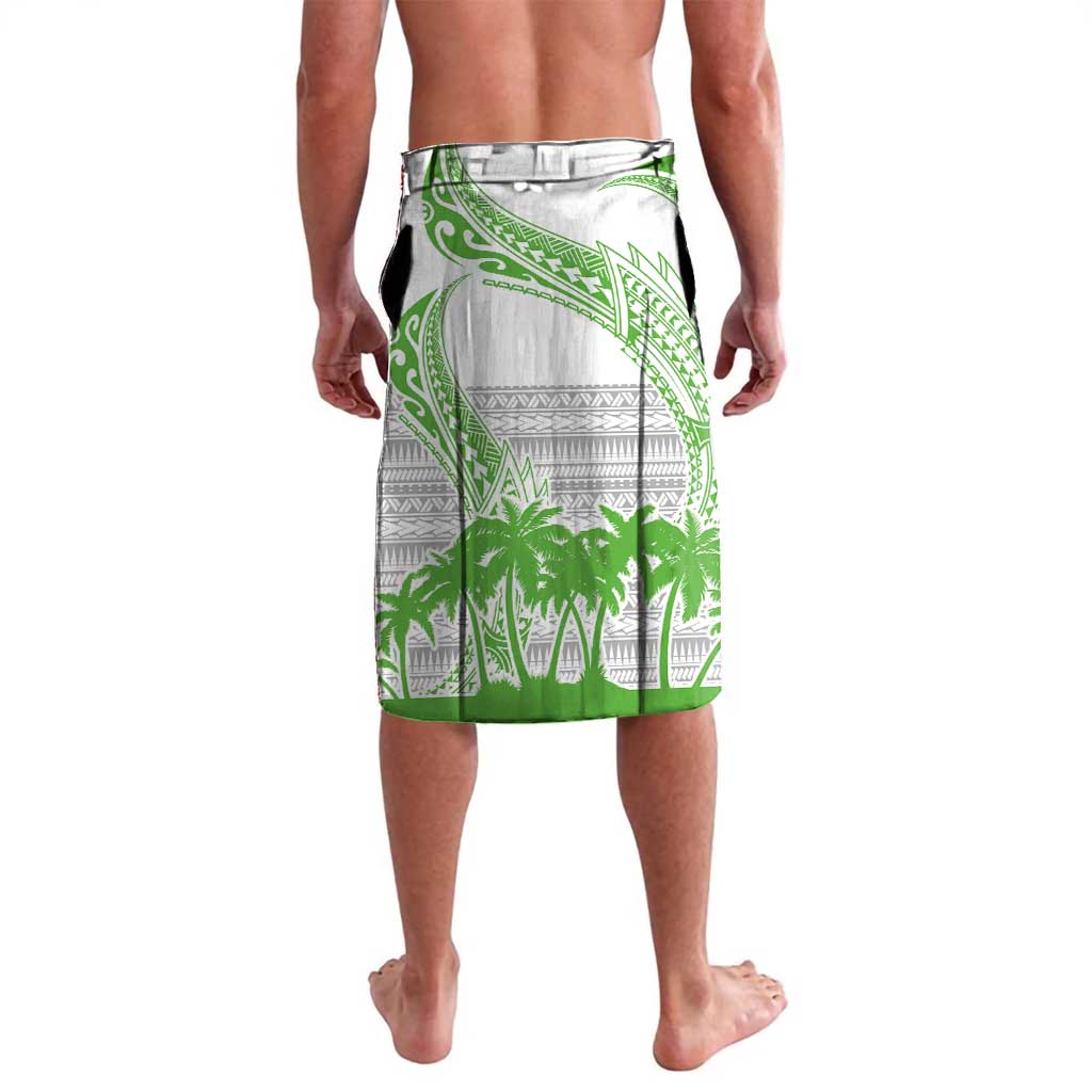 Cook Islands Marathon 2025-Pursuit in Paradise Lavalava Green Color