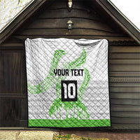 Cook Islands Marathon 2025-Pursuit in Paradise Quilt Green Color LT03 - Polynesian Pride