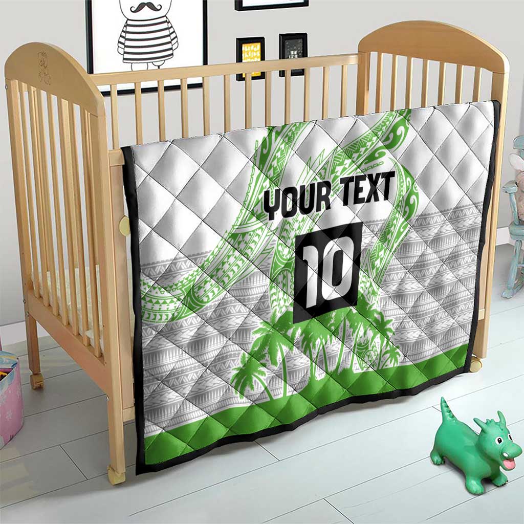 Cook Islands Marathon 2025-Pursuit in Paradise Quilt Green Color LT03 - Polynesian Pride