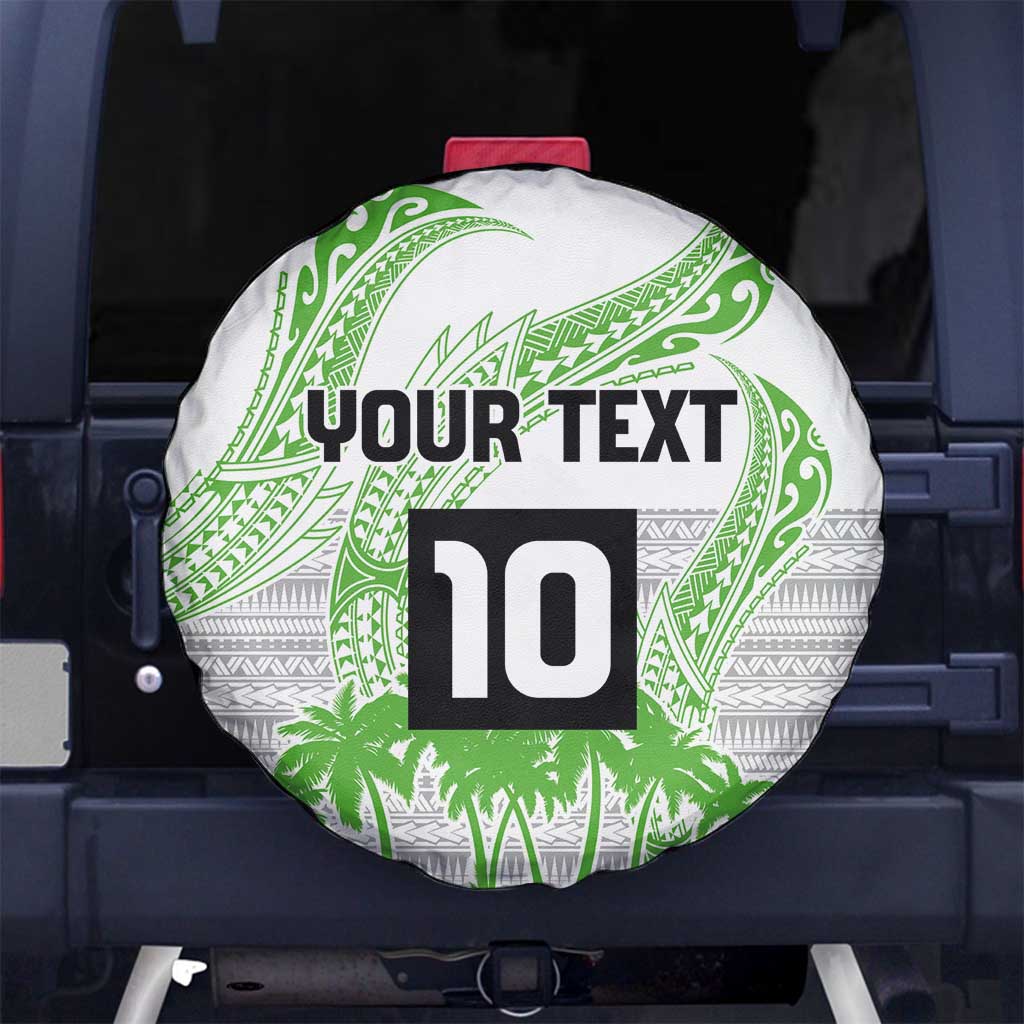 Cook Islands Marathon 2025-Pursuit in Paradise Spare Tire Cover Green Color